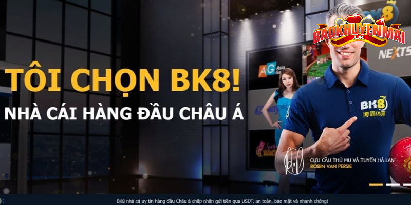 BK8 tự hào là được game thủ lựa chọn toàn châu Á