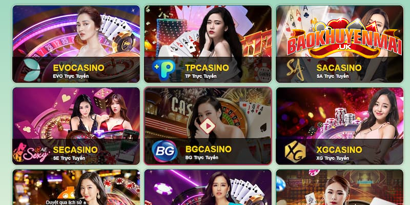Đắm chìm thế giới bài bạc hoành tráng cùng sảnh game casino